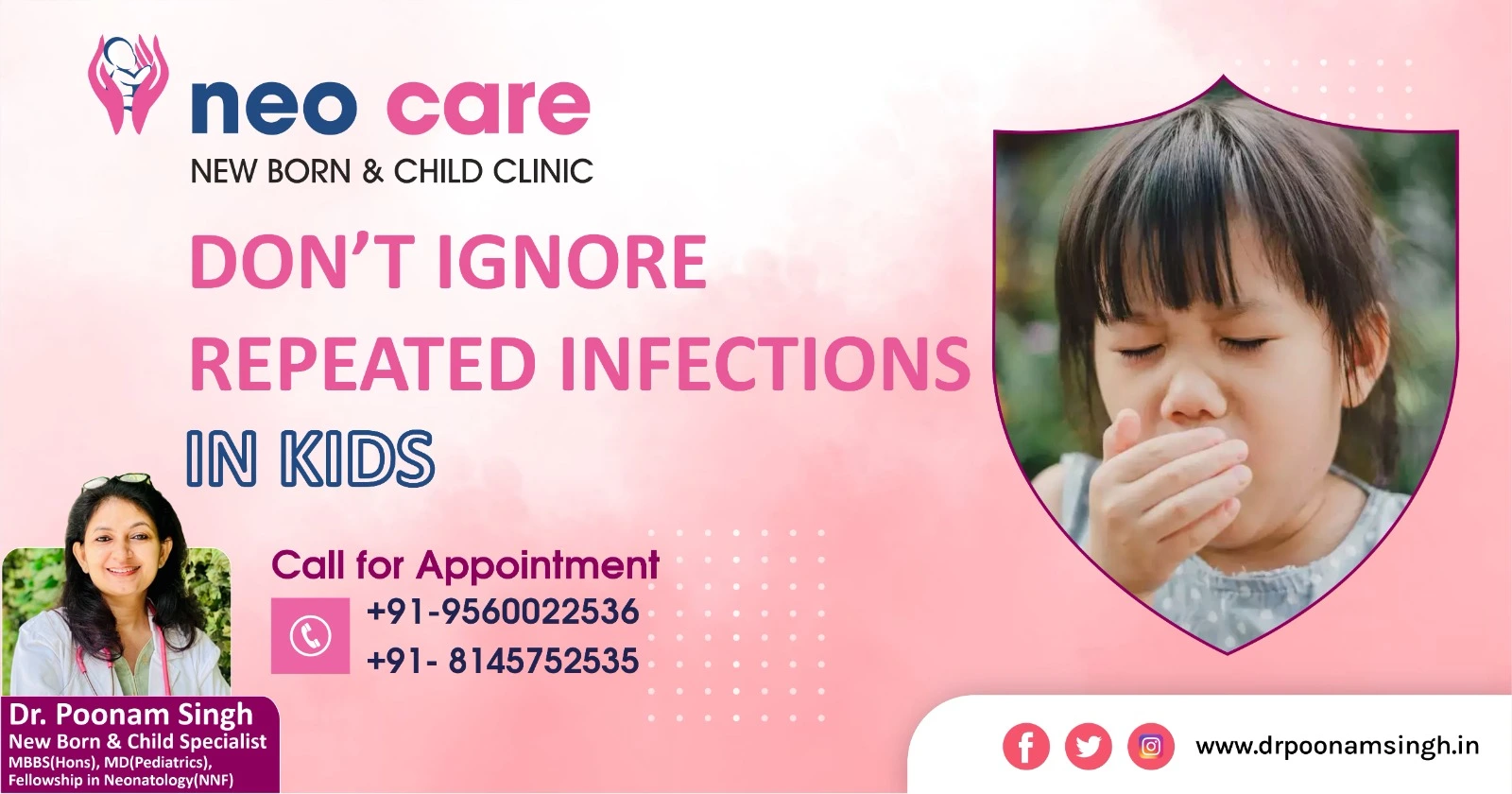 Don’t Ignore Repeated Infections in Kids